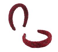 Bandeau de Noël pour femme - Tissage délicat - Bandeaux pour filles - Fournitures de maquillage