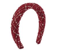 Bandeau de Noël pour femme - Tissage délicat - Bandeaux pour filles - Fournitures de maquillage