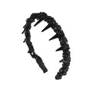 Bandeau de perles - Bandeau de maquillage de voyage - Accessoire de cheveux orné de perles pour les mères, les courses, les filles, les mariées, les fêtes, les photos de famille, les élèves, les