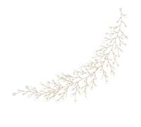 Bandeau de Perles Ts267 en Cuivre, Cristal, Style Délicat
