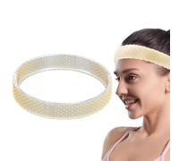 Bandeau de perruque - Bandeau en silicone antidérapant et anti-transpiration réglable | Bonnets de perruque confortables pour femme et bandeaux de perruque pour maintenir les perruques en place pour