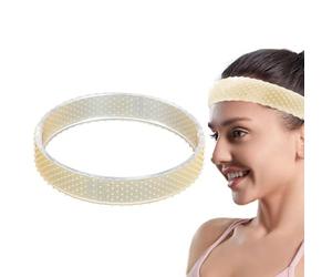 Bandeau de perruque - Bandeau en silicone antidérapant et anti-transpiration réglable | Bonnets de perruque confortables pour femme et bandeaux de perruque pour maintenir les perruques en place pour