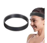 Bandeau de perruque en silicone | Bandeau de cheveux en silicone antidérapant réglable et résistant à la transpiration, bonnet de perruque pour hommes et femmes, bande transparente confortable pour