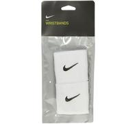Bandeau de poignets - NIKE - Mixte - Blanc - Tissu élastique - Absorbant