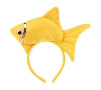 Bandeau De Poisson Pour - Bande De Cheveux De Poisson De Dessin Animé, Cerceau Farci | Coupées Amusantes Pour Filles, Groupe Antidérapant Pour Le Lavage Du Visage, Accessoire De Costume De Fêt