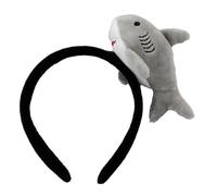 Bandeau de poupée de poisson en peluche 3D pour femmes et filles, accessoires de cheveux, dessin animé, animaux de l ' océan en peluche, cerceau de maquillage, coiffure, activité de Cosplay
