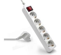 Bandeau de prises avec 5 prises et interrupteur Ewent EW3916 (1,5 m)