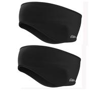 Bandeau de protection des oreilles chaud et coupe-vent double couche pour la course, le jogging, la randonnée, le yoga, le ski, le cyclisme, ensemble de 2 pièces