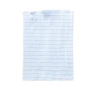 Bandeau de protection pour nombril unisexe en pur coton sans couture 17 cm de long à rayures bleues