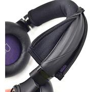 Bandeau de rechange compatible avec Plantronics Backbeat Pro Cover Bandeau de rechange en tissu souple avec fermeture éclair Noir