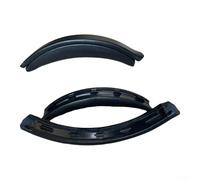 Bandeau de rechange pour casque Sony WH-CH720N | Cuir protéiné pour coussinet à clipser avec outils pour la maison, le bureau, les voyages (peau d'agneau noire)