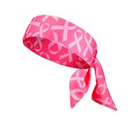 Bandeau De Sensibilisation Au Cancer Du Sein | Bandeaux Contre Le Cancer Du Sein | Ruban De Cheveux Rose | 2025 Octobre Roses Accessoires Pour Le Mois Du Cancer Du Sein