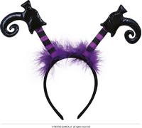 Bandeau de sorcière Accessoires magiques d'Halloween Jeu de couleurs Décoration de fête Mystery Look Plaisir du carnaval Magie noire Costume de sorcière