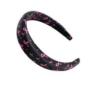 Bandeau de soutien pour la sensibilisation à la santé de la poitrine, serre-tête réglable et confortable pour sensibiliser la santé de la poitrine, accessoire de travail adapté pour les particuliers