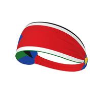 Bandeau de Sport à Motif Drapeau du Soudan du Sud, Bandeau élastique de Yoga, adapté à la Course à Pied, au Fitness, au Cyclisme et Autres Sports.