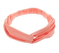 Bandeau de Sport Anti-Transpiration Rose en Polyester Élastique | Évacuation Sueur, Maintien Stable, Léger à Emporter, pour Course, Maquillage, Entraînement Collectif