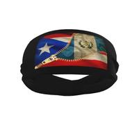 Bandeau de sport avec drapeau de la république dominicaine et de la Barbade, élégant, pour exercices de Yoga, respirant