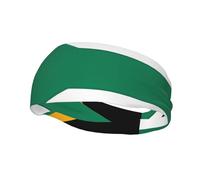 Bandeau de sport avec drapeau de l'Afrique du Sud - Absorbant la transpiration - Respirant - Unisexe - Convient pour la course à pied, le fitness, le basket-ball