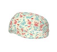 Bandeau de sport avec imprimé lapin magicien pour homme et femme, anti-transpiration, antidérapant, durable