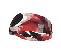 Bandeau de sport avec motif abstrait Tai Chi pour homme et femme, convient pour la course, le yoga, le fitness, le football