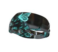 Bandeau de sport avec motif murmure brillant unique, léger, pas tendu pour la course à pied, l'exercice en plein air