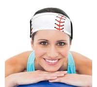 Bandeau de sport - Bande de 9,45 pouces | Accessoire en polyester : design unisexe à séchage rapide de 24 × 15 cm avec motifs athlétiques qui offrent un ajustement doux et confortable pour