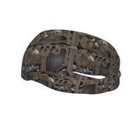 Bandeau de sport décoratif AEKGOHP Steampunk Engrenages mécaniques imprimés - Extensible, respirant, doux et évacuant la transpiration pour homme et femme