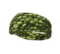 Bandeau de sport décoratif avec image de haricots mungo BROLEO - Bandeau extensible, respirant, doux et évacuant la transpiration pour homme et femme