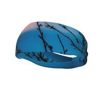 Bandeau de sport décoratif BROLEO Bat Under Night Sky Picture - Extensible, respirant, doux et évacuant la transpiration pour homme et femme