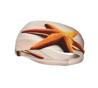 Bandeau de sport décoratif pour homme et femme Motif étoiles de mer et terres BROLEO