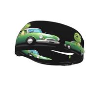 Bandeau de sport décoratif tendance YYHWHJDE Big Dinosaur dans la voiture pour homme et femme