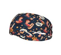 Bandeau de sport décoratif tendance YYHWHJDE We can do it Pattern Headbands for men and women