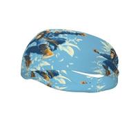 Bandeau de sport décoratif YYHWHJDE motif saut de singe solitaire, extensible, respirant, doux et évacuant la transpiration pour homme et femme