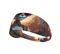 Bandeau de sport élastique avec technologie YYHWHJDE - Séchage rapide - Évacuation de l'humidité