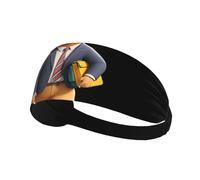 Bandeau de sport élastique HYTTER Bear Sac de transport Photo Spandex doux, respirant, séchage rapide