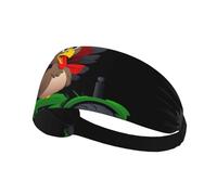 Bandeau de sport élastique HYTTER Big Turquie sur image de tracteur en élasthanne, doux, respirant, séchage rapide