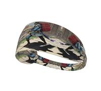 Bandeau de sport élastique HYTTER Cat portant une épée en élasthanne, doux, respirant, séchage rapide