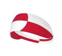 Bandeau de sport élastique imprimé drapeau du Groenland BROLEO doux, respirant, séchage rapide