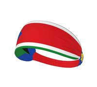 Bandeau de sport élastique imprimé drapeau du Soudan du Sud : bandeau élastique pour course à pied, gym, cyclisme, yoga, fitness et voyage