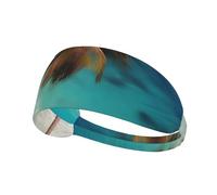 Bandeau de sport élastique imprimé îles des Caraïbes Bandeau de sport élastique Convient pour le sport, les voyages et le fitness en intérieur