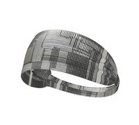 Bandeau de sport élastique imprimé Linear Art : bandeau élastique pour la course à pied, la gym, le cyclisme, le yoga, le fitness et les voyages