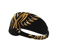 Bandeau de sport élastique imprimé Phoenix pour le sport, les voyages et le fitness en intérieur