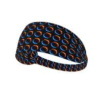 Bandeau de sport élastique multifonction et confortable avec impression de dragons de feu et de glace - Léger et décontracté - Pour activités de plein air