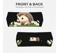 Bandeau de sport élastique pour cheveux YYHWHJDE hérisson cueillette de marguerites doux, respirant, séchage rapide