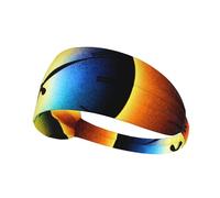 Bandeau de sport élastique pour femme et homme Motif horloge fondante YYHHAOFA
