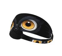 Bandeau de sport élastique YYHHAOFA lumineux motif yeux de hibou pour femmes, hommes