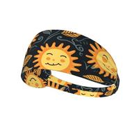 Bandeau de sport élastique YYHWHJDE Goodlooking Hello Sunshine Picture doux, respirant, séchage rapide