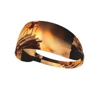 Bandeau de sport élastique YYHWHJDE Little Ants on Matches Prints Athletic Band pour femmes et hommes