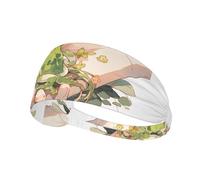 Bandeau de sport élastique YYHWHJDE Little Frog in The Palm of Your Hand Prints Athletic Band for Women Men