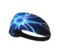 Bandeau de sport élastique YYHWHJDE Neurone Extensions Motif doux, respirant, séchage rapide